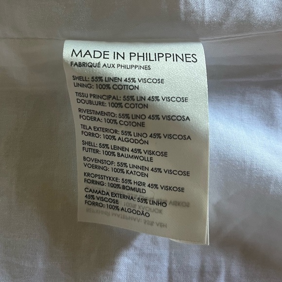 CLUB MONACO- NEW-Linen blazer - Picture 7 of 7